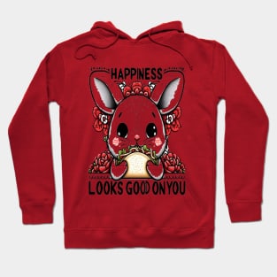 Happy Rabbit happiness looks good on you Hoodie